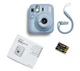 Набор Fujifilm INSTAX Mini 13 Frost Blue фотокамера мгновенной печати / картридж фотобумага 10 фото / чехол / альбом 64 фото - изображение 12