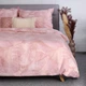 Komplet pościeli Homla Gallo mikrofibra Poszwa na kołdrę 160 x 200 cm + 2 poszewki na poduszki 70 x 80 cm Różowy (5904183811741) - obraz 2