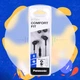 Наушники Panasonic RP-TCM115G-K вкладыши с микрофоном 3.5 мм кабель 1.1 м Черные (RP-TCM115GCK) - изображение 2