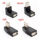 Перехідник, штекер USB A — гніздо USB A, кутовий (Down) - зображення 2