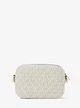 Сумка Jet Set Small Signature Logo Camera Crossbody з білим логотипом від Michael Kors - изображение 2