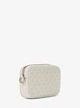 Сумка Jet Set Small Signature Logo Camera Crossbody з білим логотипом від Michael Kors - изображение 4