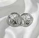 Біжутерія Великі сережки jewelry Сріблясті - зображення 2
