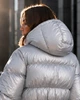 Пуховик жіночий X-Woyz LS-8947-4 59776 S сріблястий - изображение 5