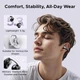 Бездротові навушники TWS UGREEN WS209 HiTune S3 True Wireless, ENC, IPX5, Black - изображение 7