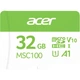 Карта памяти microSD 32Gb Acer MSC100 /U1/ V10/A1 (BL.9BWWA.335) - изображение 1