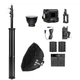 Комплект студийного света XXL Yongnuo YNLUX100 KIT (3200-5600K) с софтбоксом 55 см, стойкой 2.8 м, зарядкой и 2х NP-F960 - изображение 1