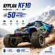 Радиоуправляемая машинка KFPLAN KF10 Brushless 1:10 4WD до 50 км/ч, RC Monster Truck внедорожник 4x4 на пульте для бездорожья - изображение 1