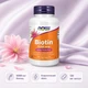 Біотин для здоров'я волосся Now Foods BIOTIN 5000mcg 120 vcaps - зображення 1