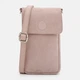 Сумка месенджер через плече з натуральної замші CH-111P-Y Пудра - зображення 3