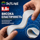 Рідка гідроізоляція універсальна акрилова фарба мастика H2Off SkyLine Сіра 1.2 кг - зображення 7
