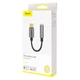AUX-адаптер Baseus L54 Type-C to 3.5 mm Deep Grey CATL54-0G для навушників та аудіо - зображення 2
