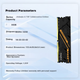 Модуль оперативной памяти Asgard 8 ГБ DDR4 3200 для настольных компьютеров, версия с совместным брендингом Jinlun Jia и TUF, радиатор, чипы премиум-класса, CL18, черно-оранжевый корпус, аксессуар для компьютера с поддержкой искусственного интеллекта. - зображення 10