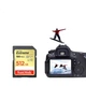Карта памяти SanDisk SD 512 ГБ, 4K V30 U3 C10, карта для хранения данных с фотокамер, скорость чтения 180 МБ/с, скорость записи 130 МБ/с, высокоскоростная серийная съемка, подходит для беззеркальных/цифровых зеркальных камер. - изображение 3