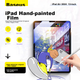 Защитная пленка BASEUS Paper-Like для iPad, AR-пленка, пленка для планшетов Apple, пыленепроницаемая [реалистичная текстура бумаги, ультратонкий экран], подходит для моделей iPad Air 8/7/6 с диагональю 26/25/24 дюйма. - изображение 4
