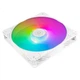 Вентилятор Silverstone 14 см Shark White ARGB SF140W (высокий воздушный поток 120 CFM/2200 об/мин/ШИМ-управление скоростью) - изображение 3