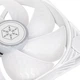 Вентилятор Silverstone 14 см Shark White ARGB SF140W (высокий воздушный поток 120 CFM/2200 об/мин/ШИМ-управление скоростью) - изображение 11