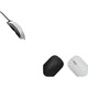 Беспроводная Bluetooth-мышь Lenovo, перезаряжаемая мышь, тихая мышь, версия с зарядкой Air Handle, тихая мышь с двумя режимами работы, портативная офисная мышь, цвет «Штормовой серый». - изображение 3
