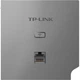 Дводіапазонний бездротовий панельний маршрутизатор точки доступу TP-LINK 1200M, 86 типів, для підприємств, готелів, вілл та всього будинку, блок живлення PoE, керування кондиціонером, тонка модель AP1202I-PoE, колір Deep Space Silver - изображение 1
