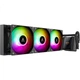 Рідинний кулер Segotep Ice Cool 360 Black LCD ARGB All-In (2,4-дюймовий РК-екран / Програмне забезпечення / Підтримка двох платформ Intel AMD) - зображення 2