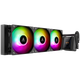 Рідинний кулер Segotep Ice Cool 360 Black LCD ARGB All-In (2,4-дюймовий РК-екран / Програмне забезпечення / Підтримка двох платформ Intel AMD) - зображення 5