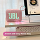 JBL GO4 Music Brick 4-го покоління Bluetooth-колонка, портативна колонка для вулиці, комп'ютерна колонка, міні-колонка, подарунок для неї, рожевий колір гуави - зображення 7