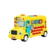 Дитяча іграшкова машинка HUILE TOYS, автобус з літерами, іграшка для хлопчиків та дівчаток, подарунок на день народження для дітей 1-3 років - зображення 3