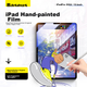 Плівка Baseus, що нагадує папір, захисна плівка для iPad, плівка доповненої реальності, плівка для планшета Apple, камера без пилу [відчуття справжнього паперу, надтонкий голий екран], підходить для iPad Pro 2025/24 - 13 дюймів - изображение 4