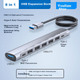 USB-концентратор Youlianxing з 8 портами та 2 метрами, USB 2.0 розширювальний концентратор-розгалужувач, сумісний з Apple, Huawei настільними комп'ютерами, ноутбуками, мишею, клавіатурою, жорстким диском - зображення 4