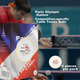 Официальные соревновательные мячи DOUBLE FISH для настольного тенниса Paris Grand Prix 2024, 3 звезды, PAR40 + белые, упаковка из 6 штук. - изображение 4