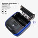 Портативний експрес-принтер QIRUI QR-386A з Bluetooth, принтер електронних етикеток для доставки для кур'єрів, принтер етикеток з кодом видачі посилок Cainiao для отримання посилок на станціях Cainiao - изображение 7