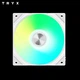 Вентилятор TRYX (Chuangkexingxi) ROTA Dark Star SL ARGB 120, потрійний комплект, білий (підшипник FDB/програмне керування/низький рівень шуму/магнітне кабельне підключення) - изображение 7