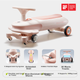 Детский самокат-качалка Babycare Noah Twist Ride-On Anti-Tip Toddler Scooter Rocking Car Baby Glide Toy 3-6 Years Rubber Pink - изображение 3