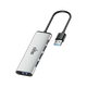 USB-концентратор Aigo, конвертер HUB, док-станция расширения для ноутбука, удлинительный USB-кабель, док-станция расширения для компьютера H02-3.0, металлический, 1 м - изображение 9