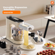 ACA Chef Machine and Dough Mixer Home Use 6.5L Full Automatic Kneading All-in-One Machine Egg Beater Pasta Maker Meat Grinder Sausage Stuffer Cooking Machine Membrane Master ASM-A3 - зображення 9