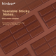 Подарунковий набір блокнотів Kinbor Chocolate Planner для дівчаток на день народження (з авторучкою, магнітом на холодильник, стікерами, листівками, конвертами) DT56033, подарунок на Новий рік та День святого Валентина - изображение 8