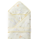 Пелюшка для новонароджених PurCotton Baby Swaddle, чиста бавовняна пелюшка для новонароджених, тонка ковдра для всіх сезонів, Leyou Mengjing, 90 см × 90 см - изображение 4