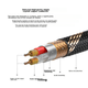 Аудиокабель SKW BG-04A 2 x RCA — 2 x RCA 1 м червоно-белый - изображение 7