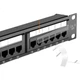 Патч-панель SK-LINK 19" 1U 24 порта Cat 6 UTP с организатором (SK-P6-24) - изображение 2