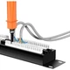 Патч-панель SK-LINK 19" 1U 24 порта Cat 6 UTP с организатором (SK-P6-24) - изображение 3