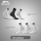 Носки Slazenger STA2200981 мужские для бадминтона средней высоты, белые, 3 пары - изображение 5