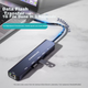 Док-станция расширения Acasis Full Power Type-C с гигабитным Ethernet-портом, HDMI-адаптером, совместимостью с ноутбуками Apple Mac и Huawei, а также USB 3.0 и блоком питания 7HN6. - изображение 5