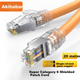 Патч-корд Choseal QS2669 Cat 6a подвійне екранування 10 Гбіт/с 20 м Жовтогарячий (QS2669C) - зображення 4