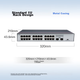 Гігабітний комутатор HUAWEI S1730S-L24T2S з 24 гігабітними портами Ethernet + 2 оптичними портами Uplink, мережевий сплітер Ethernet корпоративного класу для домашнього та офісного використання - изображение 7
