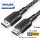Кабель Philips DisplayPort - HDMI 4K 5 м Black (SWA3129B/93) - изображение 4