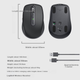 Мышь Logitech MX Anywhere 3S Wireless/Bluetooth - изображение 2