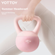 Гиря мягкая Yottoy 6 кг, фиолетовая - изображение 6