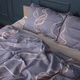 Простынь Сатин 22-1407 Wavy lines 110*160 - изображение 3