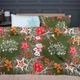 Простирадло Ranforce Elite 17-0881 Holiday Star green 220*240 - зображення 2