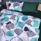 Простынь Сатин 22-1405 Geometry Bliss 150*220 - изображение 4